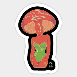 LADY BERDESKA Sticker